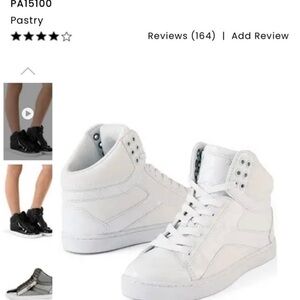 Pastry White High-Top Athletic Shoes